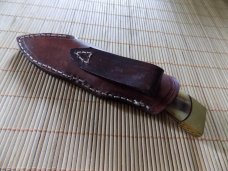 Vintage USA Browning fixed blade knife with sheath