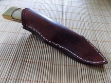 Vintage USA Browning fixed blade knife with sheath