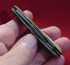 VINTAGE OLD ROBESON SHUREDGE U.S.A. GENUINE STAG WHITTLER #533167 VINTAGE OLD ROBESON SHUREDGE U.S.A. GENUINE STAG WHITTLER #533167