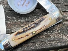 GEC NORTHFIELD 681221 SAMBAR STAG YANKEE WHITE OWL KNIFE GEC NORTHFIELD 681221 SAMBAR STAG YANKEE WHITE OWL KNIFE