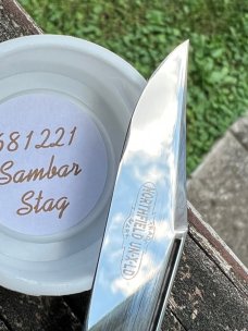 GEC NORTHFIELD 681221 SAMBAR STAG YANKEE WHITE OWL KNIFE GEC NORTHFIELD 681221 SAMBAR STAG YANKEE WHITE OWL KNIFE