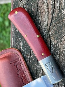 NORTHWOODS MADISON BARLOW RED LINEN MICARTA GEC MADE