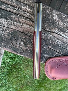 NORTHWOODS MADISON BARLOW RED LINEN MICARTA GEC MADE