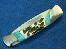 VINTAGE SCRIPT CUSTOM BUCK 501 STAG ANTLER LOCKBACK FOLDING HUNTER HUNTING POCKET KNIFE KNIVES OLD VINTAGE SCRIPT CUSTOM BUCK 501 STAG ANTLER LOCKBACK FOLDING HUNTER HUNTING POCKET KNIFE KNIVES OLD