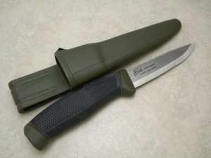 Frosts Mora Sweden High Carbon Fixed Blade Sheath Knife