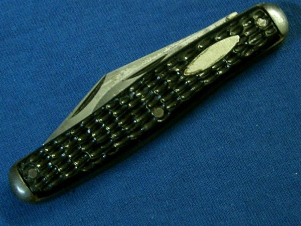 VINTAGE ANTIQUE UTICA CUTLERY CO USA 2 BLADE SERPENTINE JACK FOLDING POCKET KNIFE KNIVES OLD VINTAGE ANTIQUE UTICA CUTLERY CO USA 2 BLADE SERPENTINE JACK FOLDING POCKET KNIFE KNIVES OLD