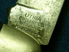 VINTAGE ANTIQUE UTICA CUTLERY CO USA EQUAL END CIGAR JACK FOLDING POCKET KNIFE KNIVES OLD VINTAGE ANTIQUE UTICA CUTLERY CO USA EQUAL END CIGAR JACK FOLDING POCKET KNIFE KNIVES OLD