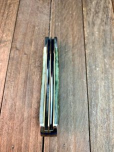 Kabar Humpback Jack Smooth Green Bone 1989 Kabar Humpback Jack Smooth Green Bone 1989