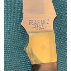 Bear MGC Jigged Buffalo Horn Skinner 9 Dots Bear MGC Jigged Buffalo Horn Skinner 9 Dots
