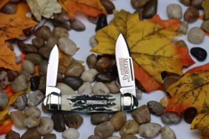 MARBLES  Black Stag Bone Canoe