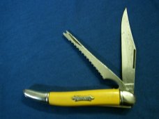 VINTAGE STAG IRELAND FOLDING POCKET TEXAS TOOTHPICK TICKLER FISH KNIFE KNIVES OLD