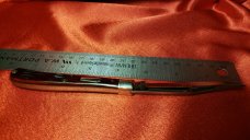 Queen Schatt & Morgan 041-811 Jigged Red Bone Winterbottom 1992 Not Used, carried Slim Trapper Nice Queen Schatt & Morgan 041-811 Jigged Red Bone Winterbottom 1992 Not Used, carried Slim Trapper Nice