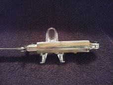 ITALIAN MEDICI STYLE SWING GUARD STILETTO, GORGEOUS HORN