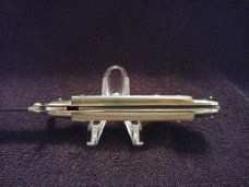 ITALIAN MEDICI STYLE SWING GUARD STILETTO, GORGEOUS HORN