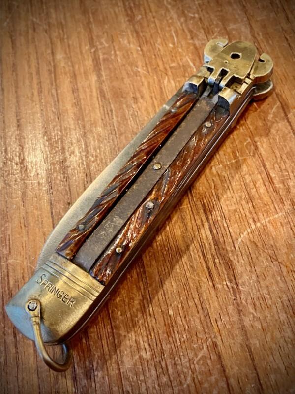 GODZILLA  SHELLPULLER  OLDIE  "Stamped SPRINGER"