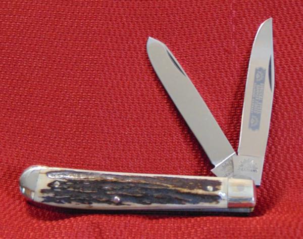 MINT CONDITION VINTAGE CARL SCHLIEPER GERMAN EYE BRAND 3 EYE GENUINE STAG TRAPPER