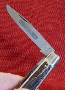 MINT CONDITION VINTAGE CARL SCHLIEPER GERMAN EYE BRAND 3 EYE GENUINE STAG TRAPPER