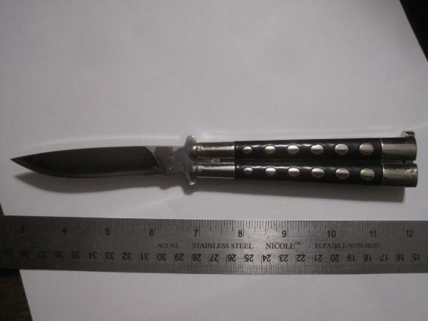 RARE EARLY BENCHMADE BALISONG KNIFE MODEL 259 RARE EARLY BENCHMADE BALISONG KNIFE MODEL 259