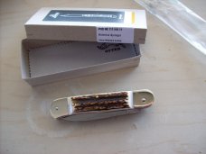 Hubertus Knife Solingen, Germany Large Size 11 Genuine Stag/Antler NIB Hubertus Knife Solingen, Germany Large Size 11 Genuine Stag/Antler NIB