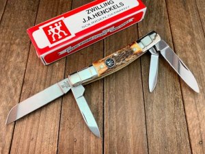 Henckels by Boker Congress Premium Stag Waterfall Bolsters 