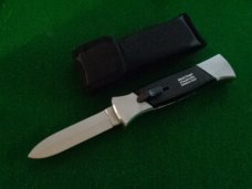 c. 1980's OTF BLACK FINGER 777 Automatic Rostfrei