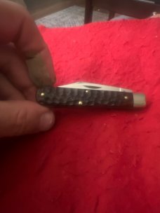 1970 Case XX USA 10 Dote 6202 1/2 Reddish Bone Handles With Two Blades