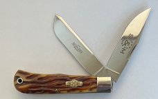Schatt and Morgan File and Wire Tested Mountain Man Two Blade Folder Schatt and Morgan File and Wire Tested Mountain Man Two Blade Folder