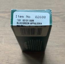 2000 CASE XX Canoe Blue/Green Appaloosa