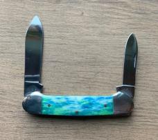 2000 CASE XX Canoe Blue/Green Appaloosa