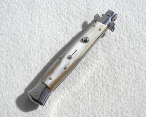 NEW FRANK BELTRAME 11" GENUINE LIGHT HORN ITALIAN STILETTO