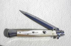 NEW FRANK BELTRAME 11" GENUINE LIGHT HORN ITALIAN STILETTO NEW FRANK BELTRAME 11" GENUINE LIGHT HORN ITALIAN STILETTO