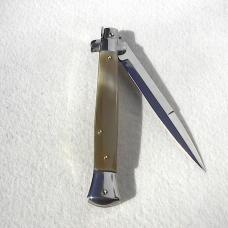 NEW FRANK BELTRAME 11" GENUINE LIGHT HORN ITALIAN STILETTO NEW FRANK BELTRAME 11" GENUINE LIGHT HORN ITALIAN STILETTO