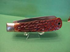 Camillus 1988 Brown Bone Jumbo Trapper Made for the NKCA 
