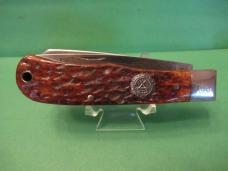 Camillus 1988 Brown Bone Jumbo Trapper Made for the NKCA 