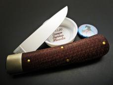 Great Eastern Cutlery #74 Mustang Brown Burlap Micarta GEC 745120 Great Eastern Cutlery #74 Mustang Brown Burlap Micarta GEC 745120