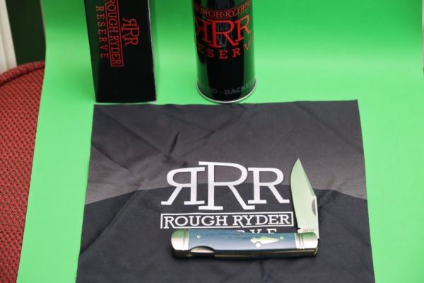 ROUGH RYDER RESERVE DENIM MICARTA LOCKSTOCK RRR012 ROUGH RYDER RESERVE DENIM MICARTA LOCKSTOCK RRR012