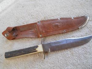 German Edge Brand Bowie Knife 