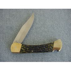 Vintage RARE J.A. HENCKELS Large (5"), Bone Handle Lockback Folding Hunter Vintage RARE J.A. HENCKELS Large (5"), Bone Handle Lockback Folding Hunter
