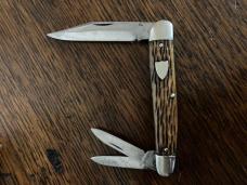 OLD SCHRADE WALDEN PEACH SEED BONE