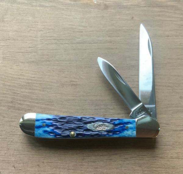 CASE Wharncliffe Copperhead Blue