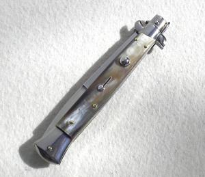NEW FRANK BELTRAME 11" GENUINE LIGHT HORN ITALIAN STILETTO