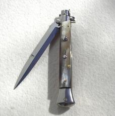 NEW FRANK BELTRAME 11" GENUINE LIGHT HORN ITALIAN STILETTO