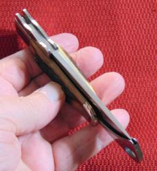 MINT PARKER CUT CO. 5" GENUINE STAG GAME GETTER SAFETY FOLDER 1978-1983