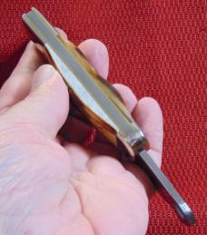 MINT PARKER CUT CO. 5" GENUINE STAG GAME GETTER SAFETY FOLDER 1978-1983