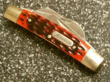 REDBONE HANDLE AMERICAN CUTLERY FOLDING CONGRESS POCKET KNIFE KNIVES TIN REDBONE HANDLE AMERICAN CUTLERY FOLDING CONGRESS POCKET KNIFE KNIVES TIN