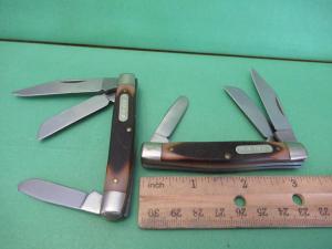 Schrade Old Timer Second Rough Saw Delrin Handles Pattern # 34OT