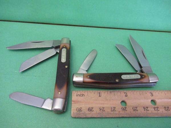 Schrade Old Timer Second Rough Saw Delrin Handles Pattern # 34OT