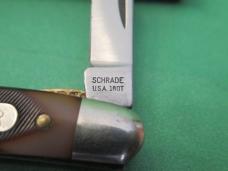 Schrade -Old Timer Small Rough Saw Cut Liner Lock Pattern # 18OT