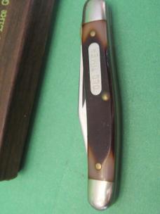Schrade -Old Timer Small Rough Saw Cut Liner Lock Pattern # 18OT