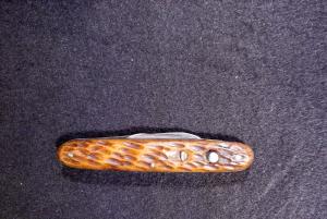 Presto 3-3/8” Girl Scout pattern double blade knife  